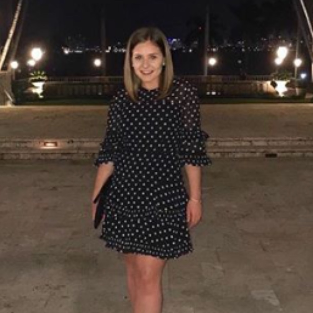 Keepsake Polka Dot Mini Dress